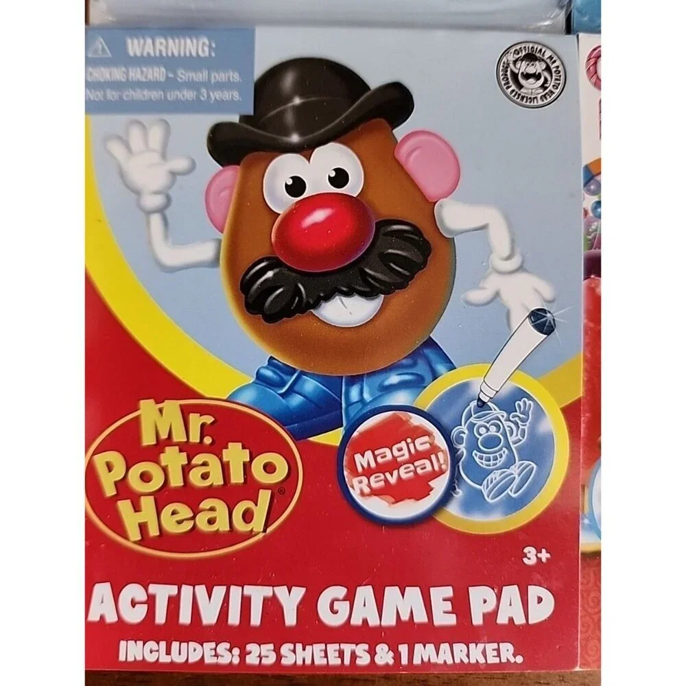 Lot of 4 Operation, Guess Who?, Candyland & Mr Potato Head Great For Travel Bag